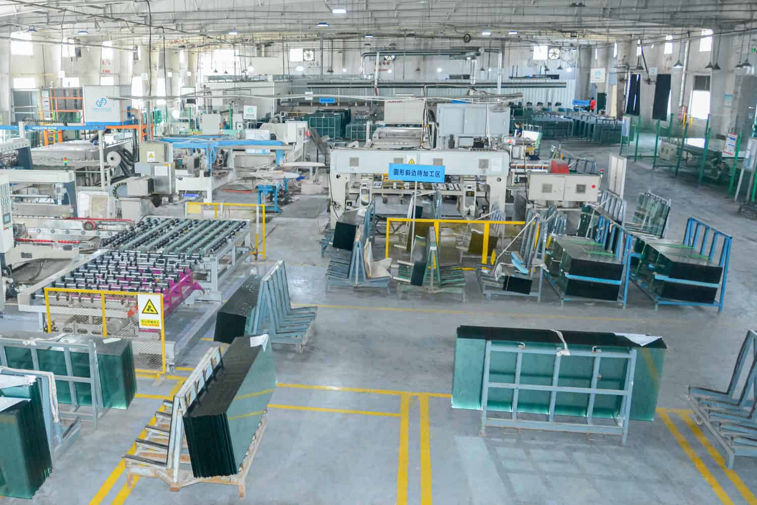 Illustrative example of tempered glass manufacturer from Google Search